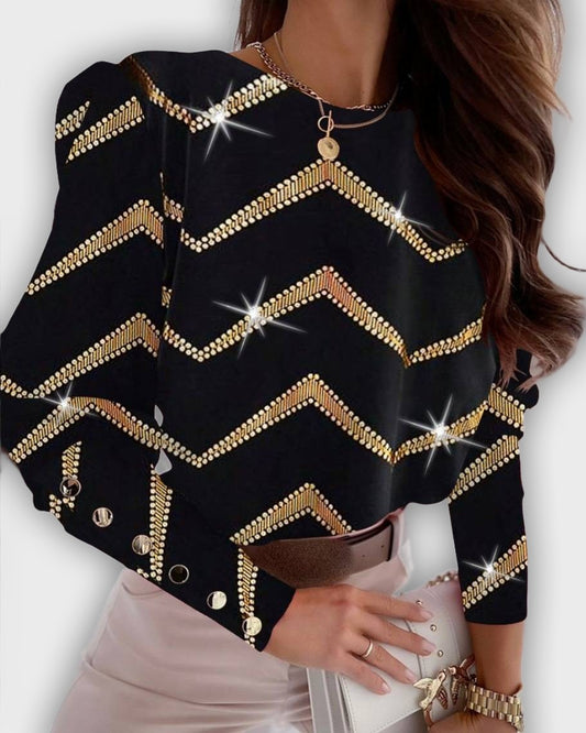 חולצת ביanca אלגנטית לאביב