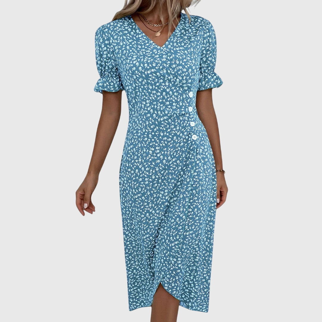 אירה - שמלת פרחים רעננה